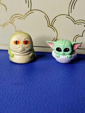 Disney Star Wars Squish'alots Pair (Jabba the Hutt, Grogu)
